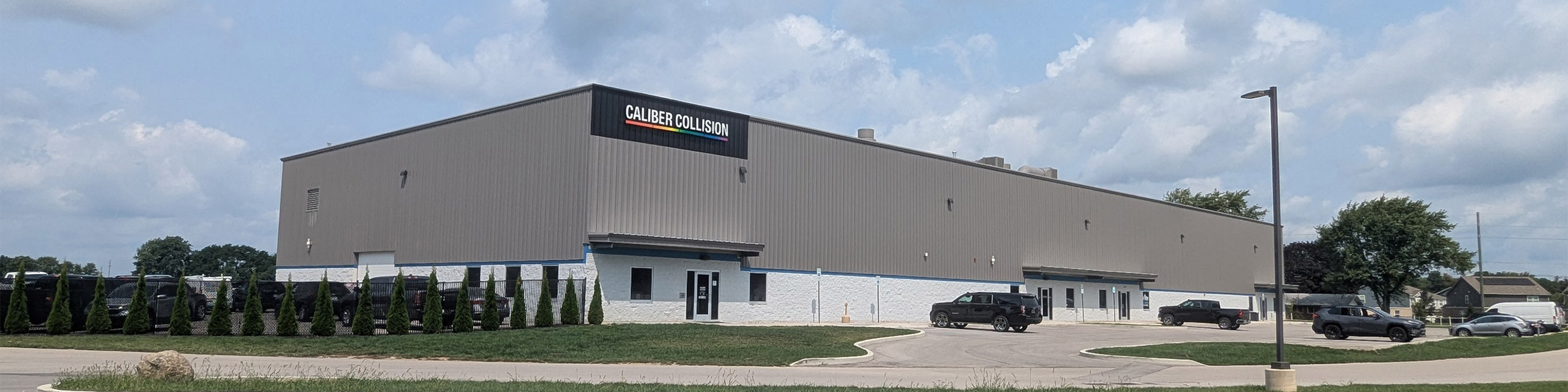 Caliber Collision Metal Building Indianapolis — Systems Builders Inc